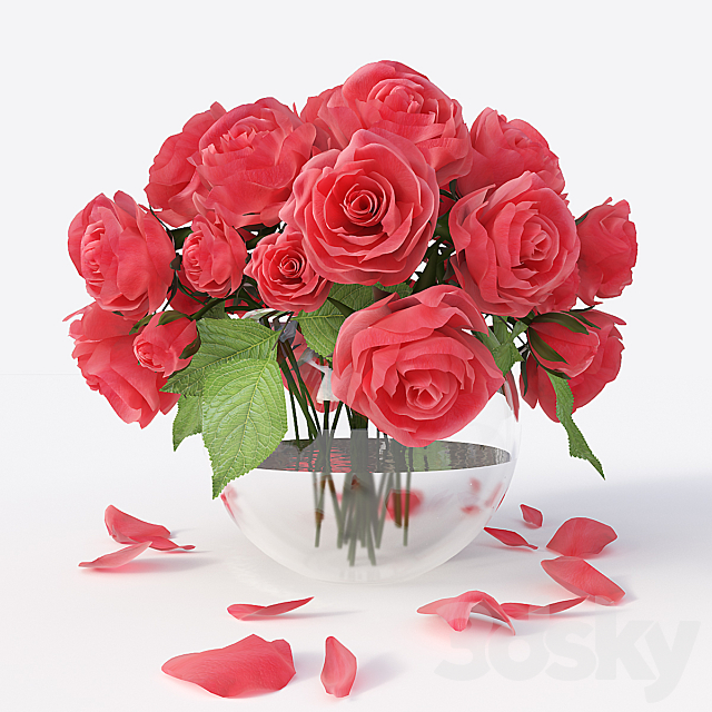 New rose 3DSMax File - thumbnail 1