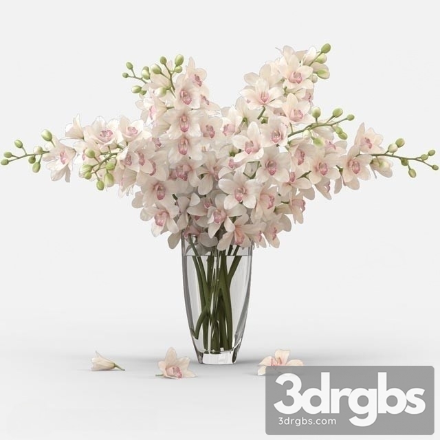 Orchid Bouquet 3dsmax Download - thumbnail 1