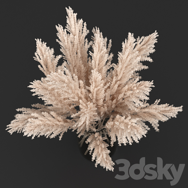 Pampas Bouquet 3ds Max - thumbnail 3