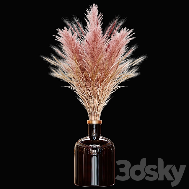 Pampas bouquet flower_02 3DSMax File - thumbnail 2