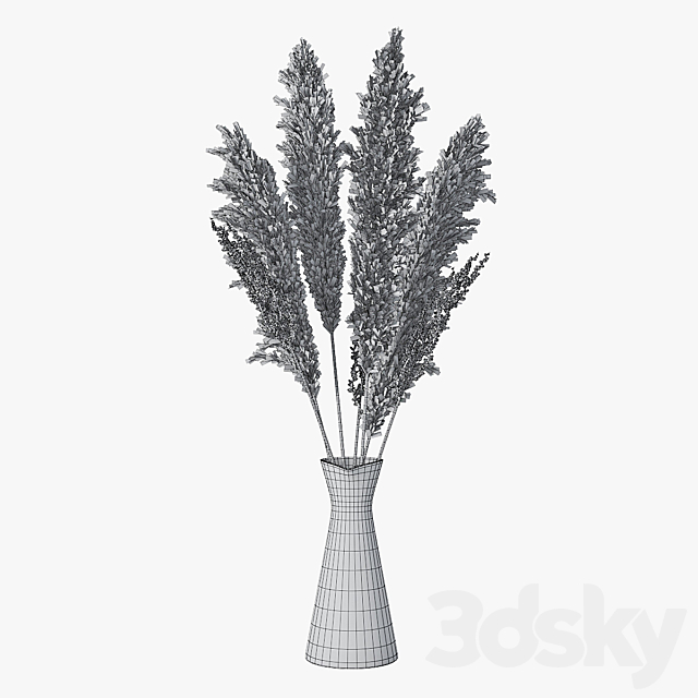 Pampas grass 04 3DSMax File - thumbnail 4