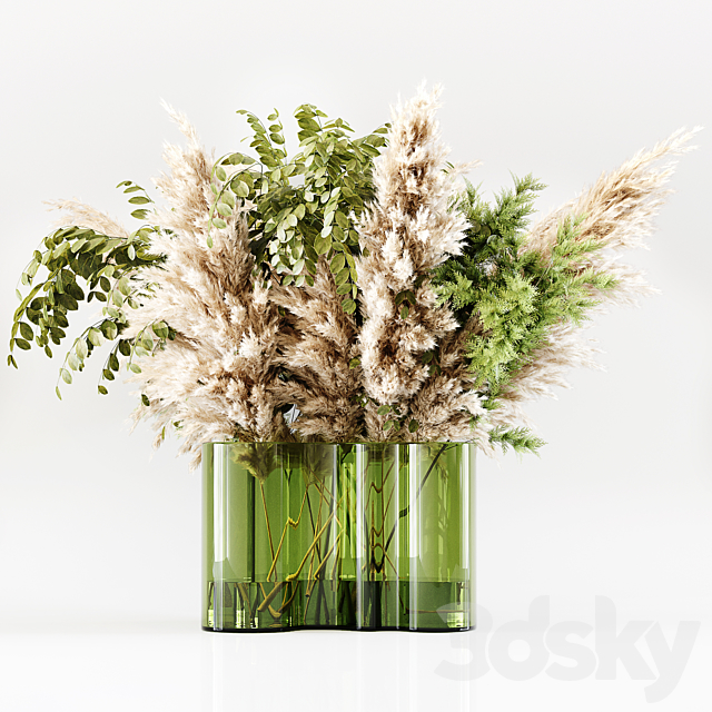 Pampas In Aalto Vase 3DSMax File - thumbnail 3