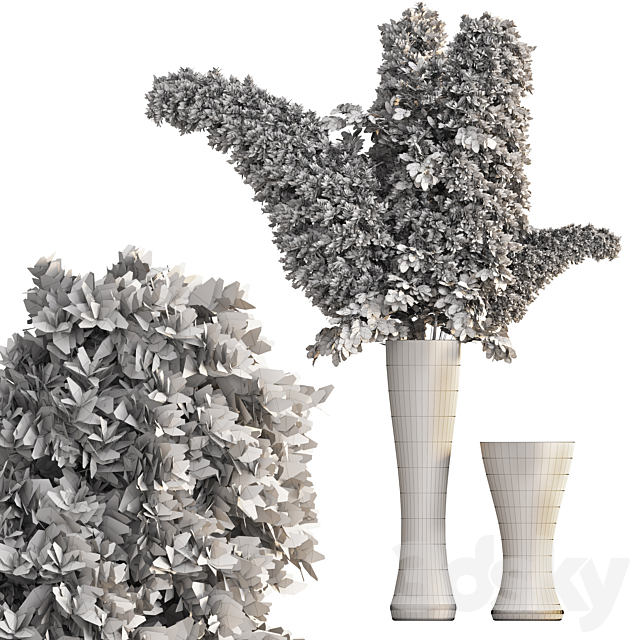 Pampas_vase 2 3DSMax File - thumbnail 2