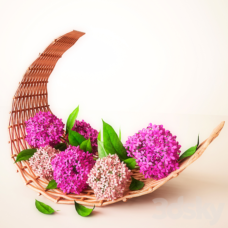 Pink Flower 3DS Max - thumbnail 1