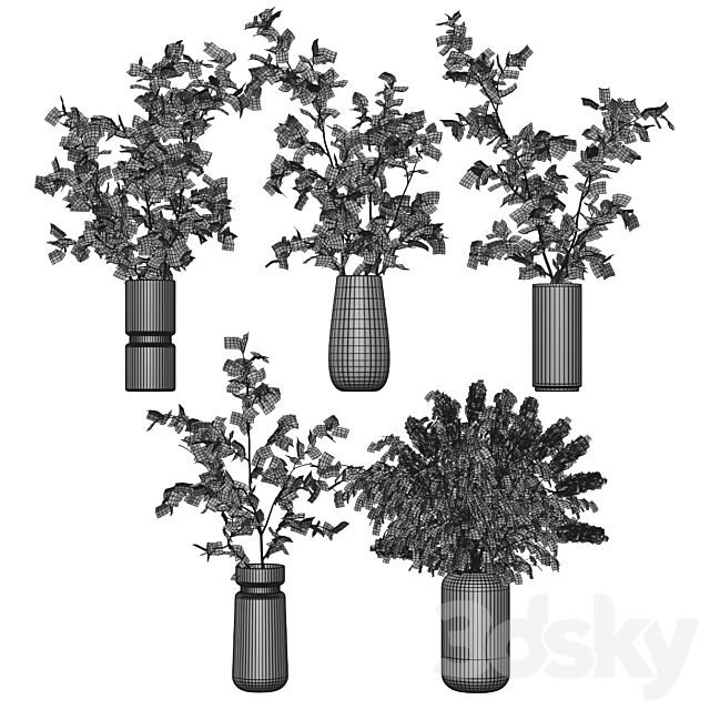 Plant 3 3DS Max Model - thumbnail 7