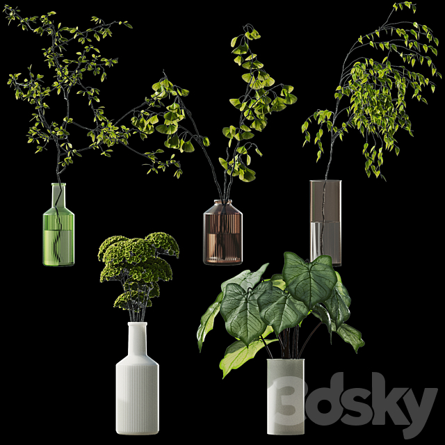 plant collection 4 3DSMax File - thumbnail 2