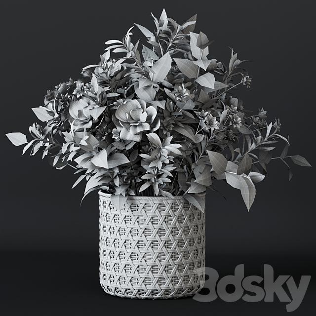 Plants Bouquet 01 3DSMax File - thumbnail 2