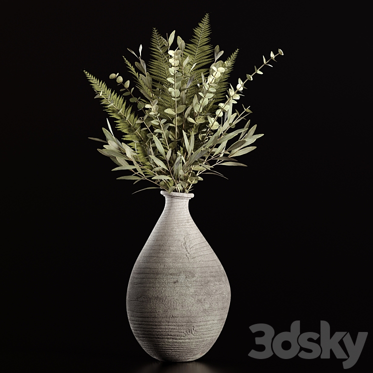 Plants Bouquet 05 3DS Max Model - thumbnail 1