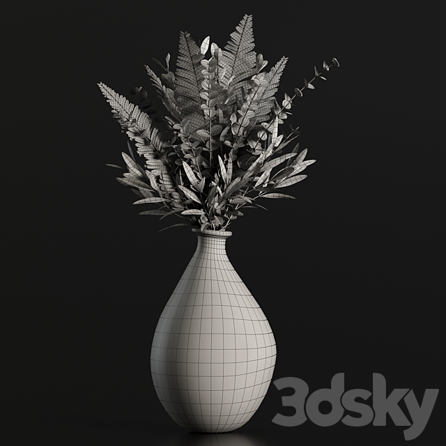 Plants Bouquet 05 3DSMax File - thumbnail 3