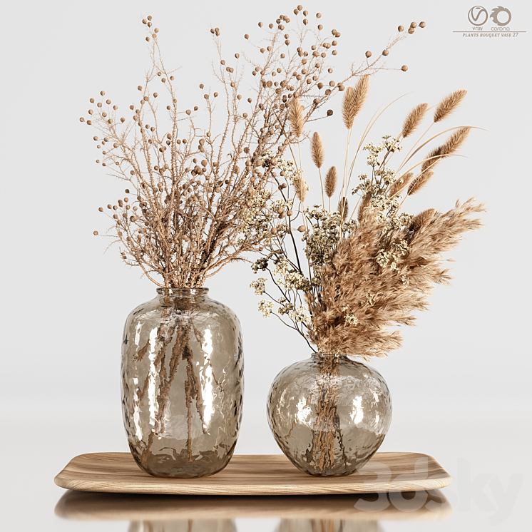 plants bouquet vase 27 3DS Max - thumbnail 1