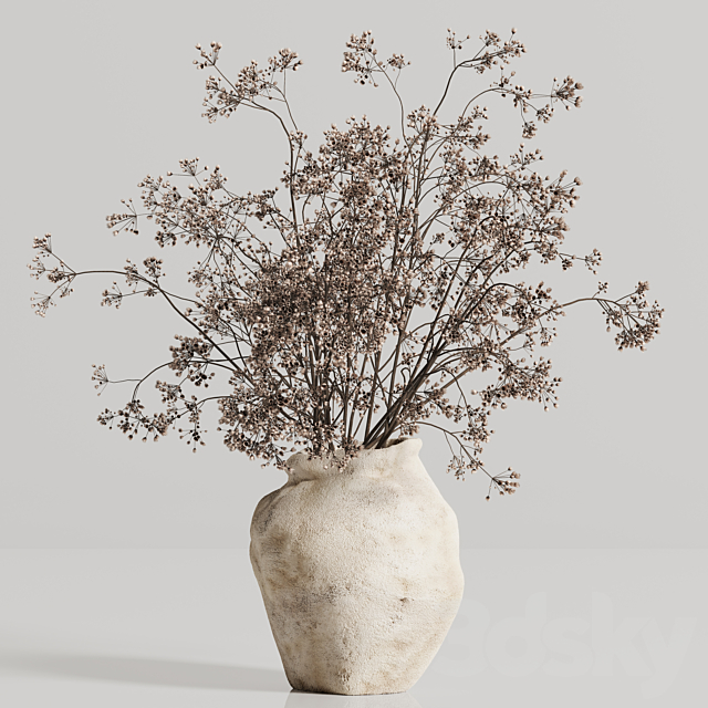 plants bouquet vase 41 3ds Max - thumbnail 3