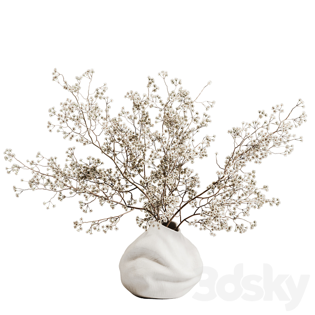 Plants Bouquet Vase 53 3ds Max - thumbnail 1