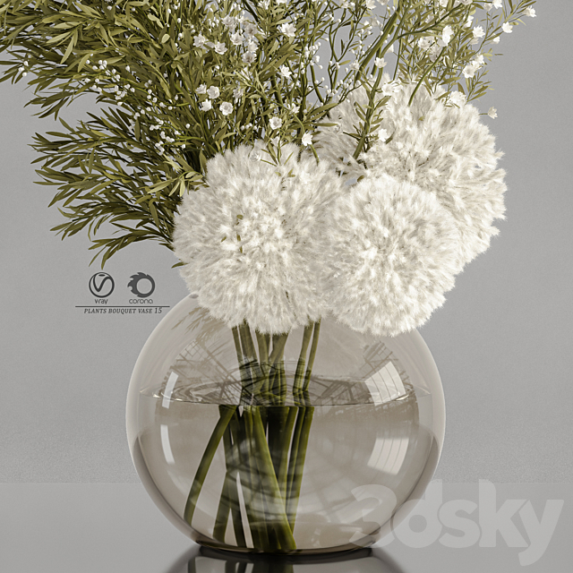 plants_bouquet_vase_15 3DSMax File - thumbnail 3