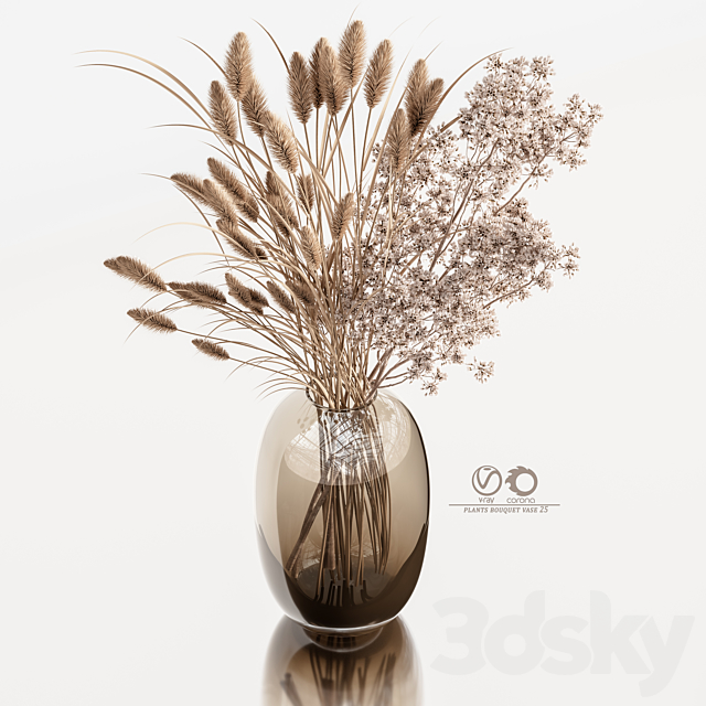 plants_bouquet_vase_25 3DSMax File - thumbnail 3