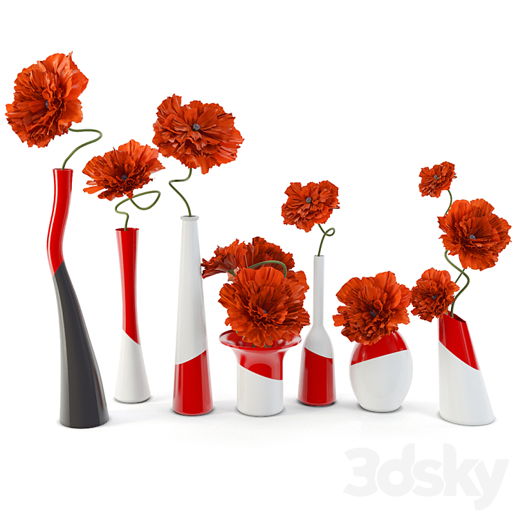 Poppies 3DS Max - thumbnail 1