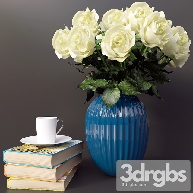 Rose Bouquet 3dsmax Download - thumbnail 1