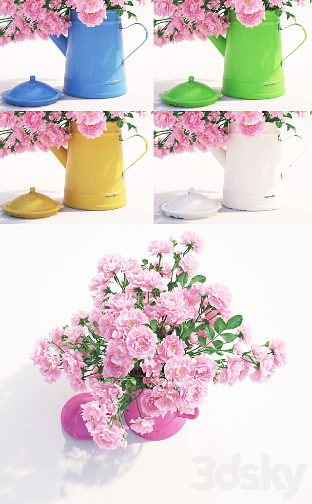 Roses 1 3DSMax File - thumbnail 3