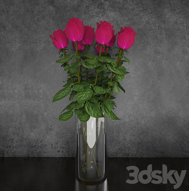 Roses 3DS Max - thumbnail 1