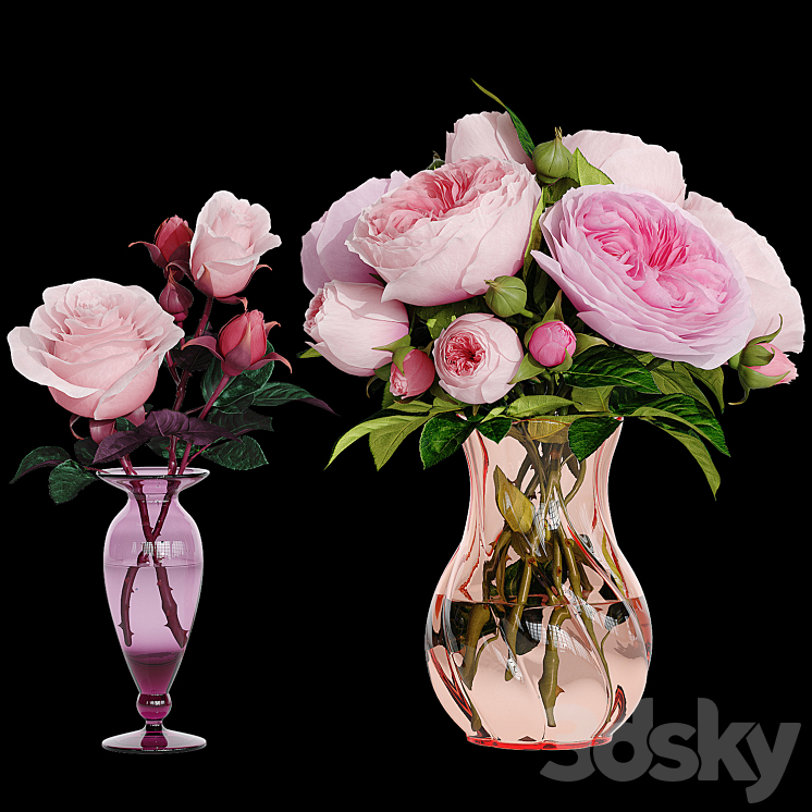 Roses 3DS Max - thumbnail 1