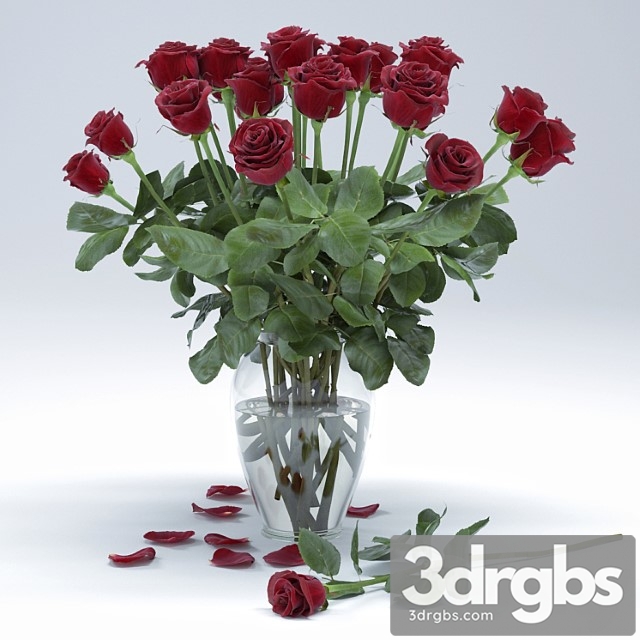 Roses 3dsmax Download - thumbnail 1