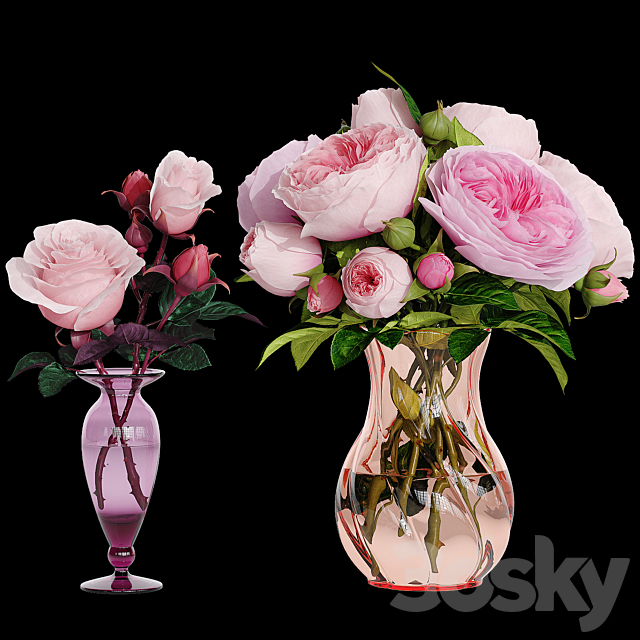 Roses 3DSMax File - thumbnail 1