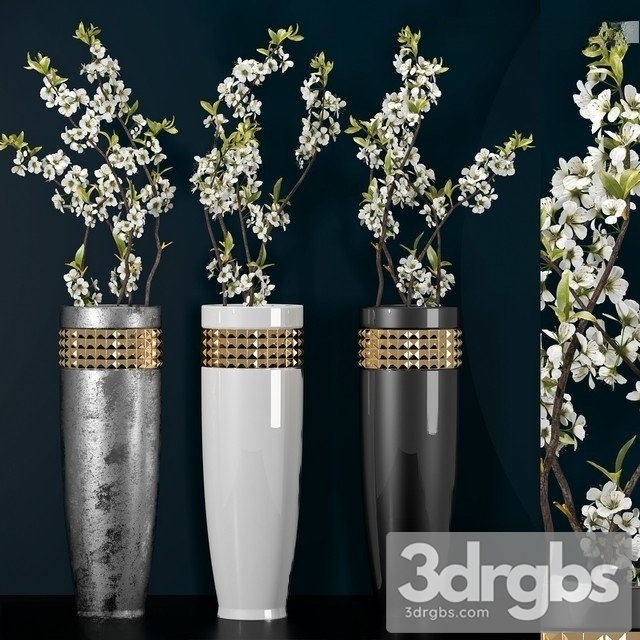 Spiraea Thunbergii 3dsmax Download - thumbnail 1