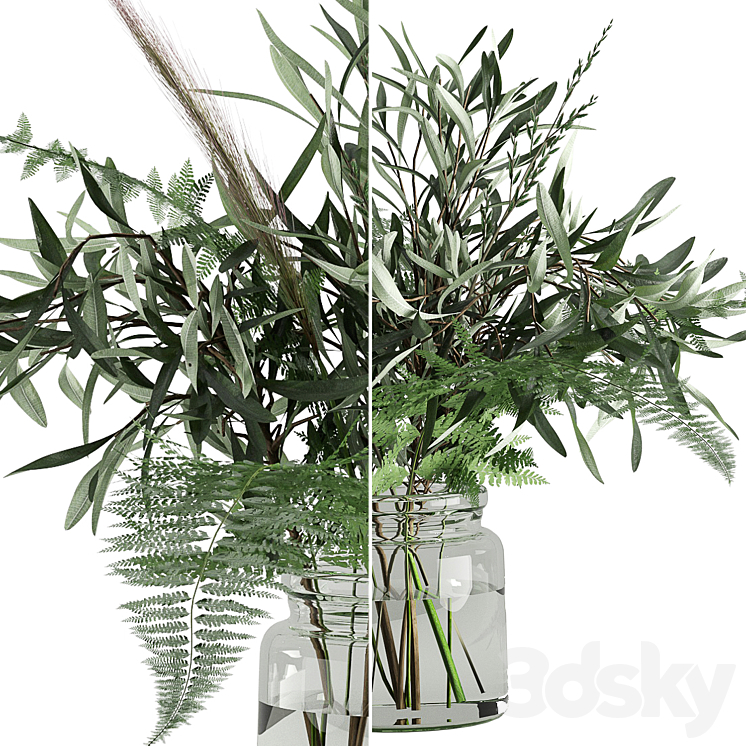 Spring bouquet 3DS Max - thumbnail 2