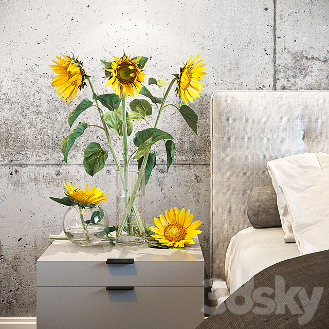 Sunflower2 3DSMax File - thumbnail 3