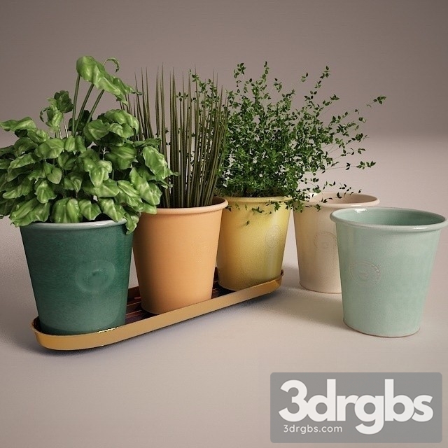 Svenskt Tenn Herd Pots 3dsmax Download - thumbnail 1