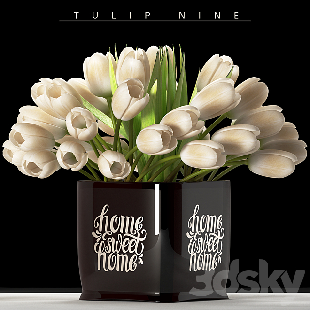 TULIP NINE 3ds Max - thumbnail 1