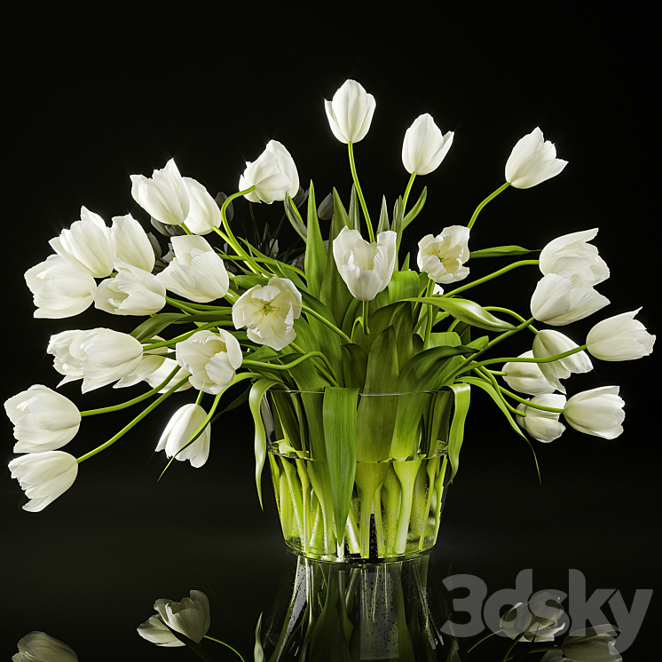 Tulips 3DS Max - thumbnail 1