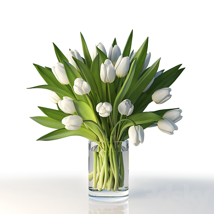 Tulips 3DS Max - thumbnail 1