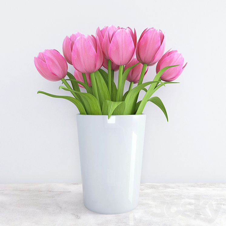 Tulips 3DS Max - thumbnail 1