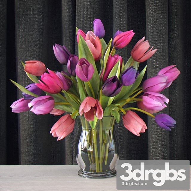 Tulips 3dsmax Download - thumbnail 1