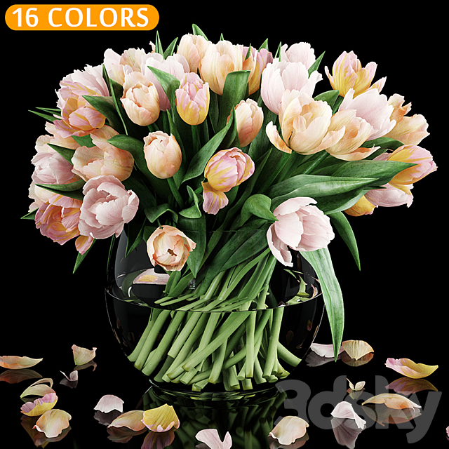 Tulips 3DSMax File - thumbnail 1