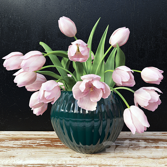 tulips 3DSMax File - thumbnail 1