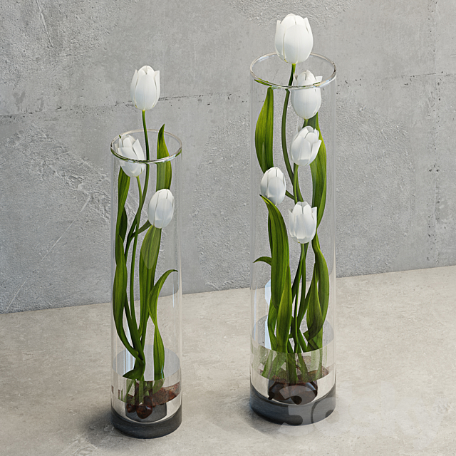 Tulips 3DSMax File - thumbnail 2