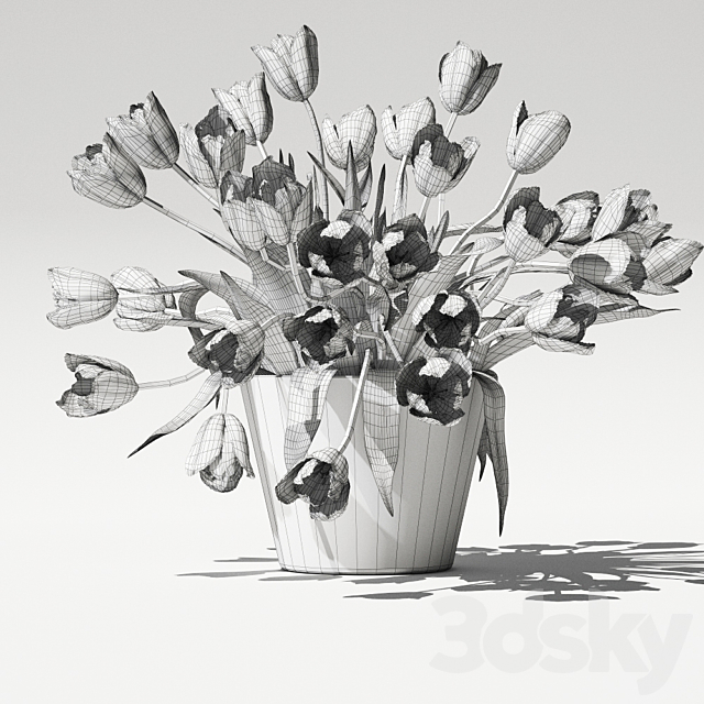 Tulips 3DSMax File - thumbnail 6