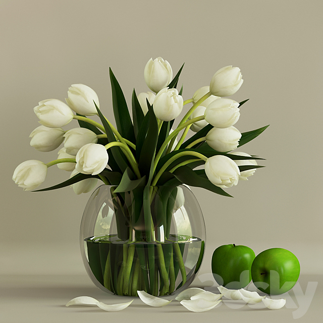 Tulips 3DSMax File - thumbnail 1