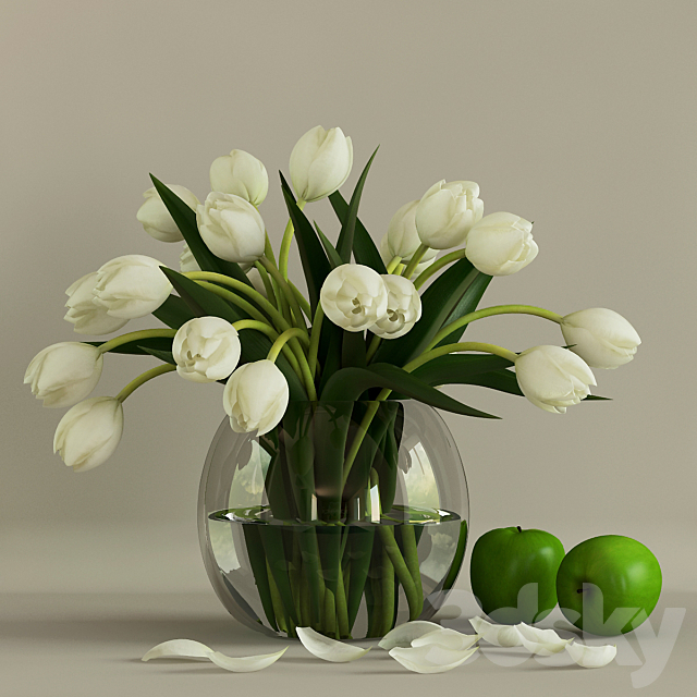 Tulips 3DSMax File - thumbnail 2