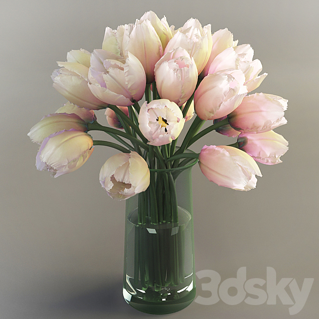 Tulips. Tulips 3DSMax File - thumbnail 1