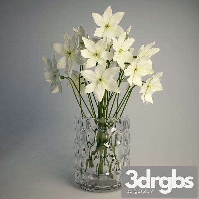 Vase Godkanna Narcissus 3dsmax Download - thumbnail 1