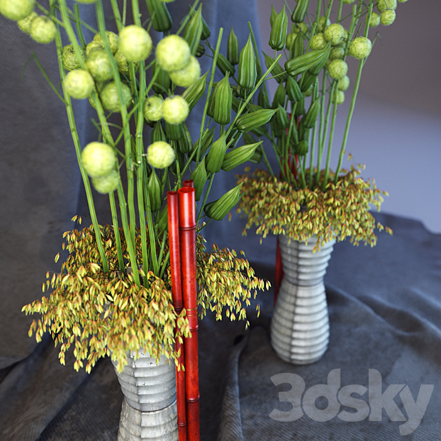 Vase_with_flowers 3DSMax File - thumbnail 2