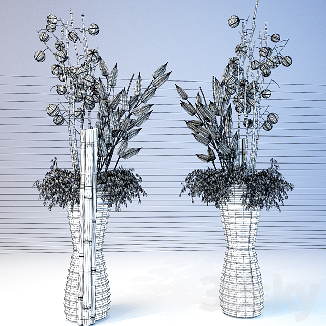 Vase_with_flowers 3DSMax File - thumbnail 3