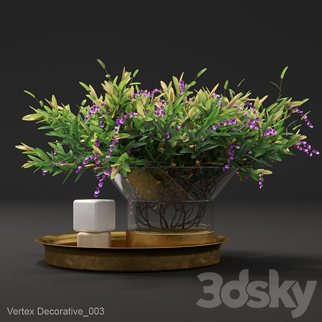 Vertex Decorative_003 3DSMax File - thumbnail 1