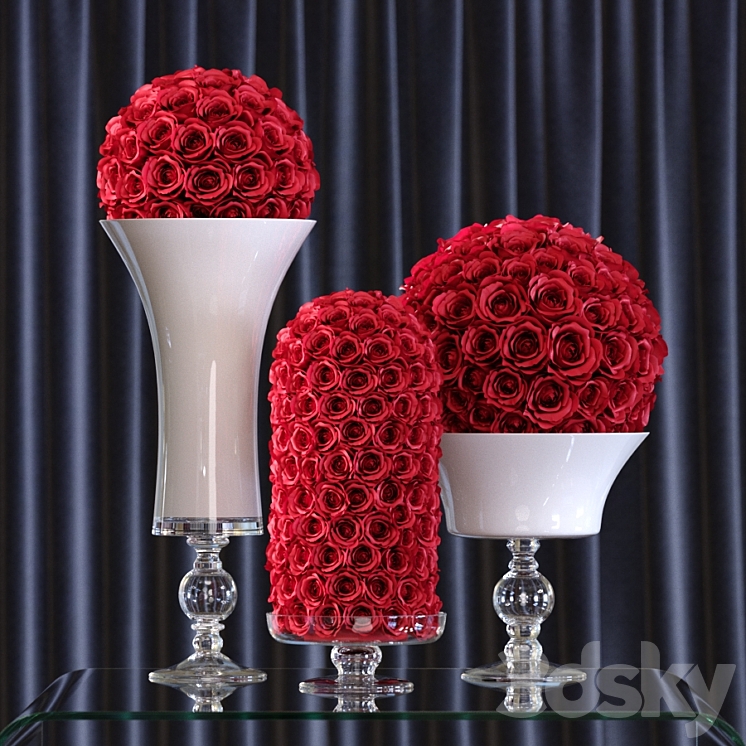 VG Flower Arrangement Set1 3DS Max - thumbnail 2