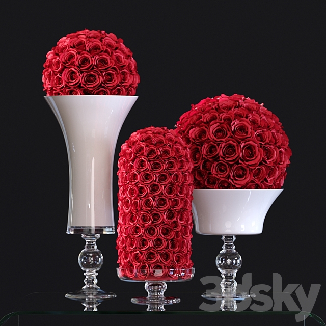 VG Flower Arrangement Set1 3DSMax File - thumbnail 1