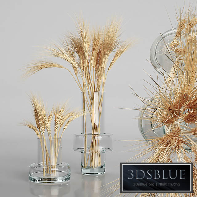 Wheat bouquets 3DS Max - thumbnail 3