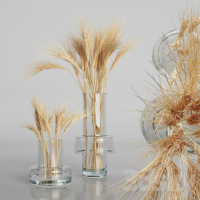 Wheat bouquets 3DSMax File - thumbnail 1