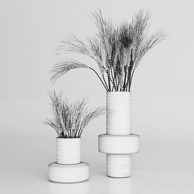 Wheat bouquets 3DSMax File - thumbnail 4